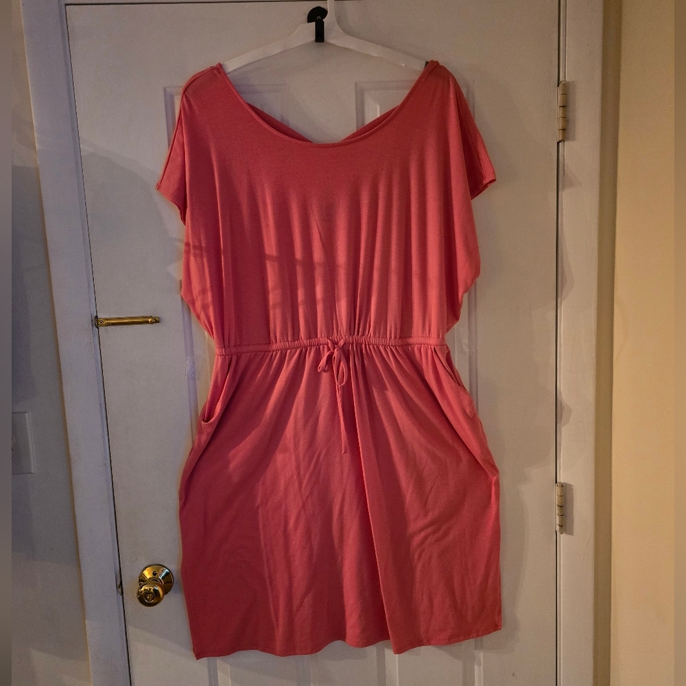 Coral Women's Cinch Waist Dress TORRID sz 4